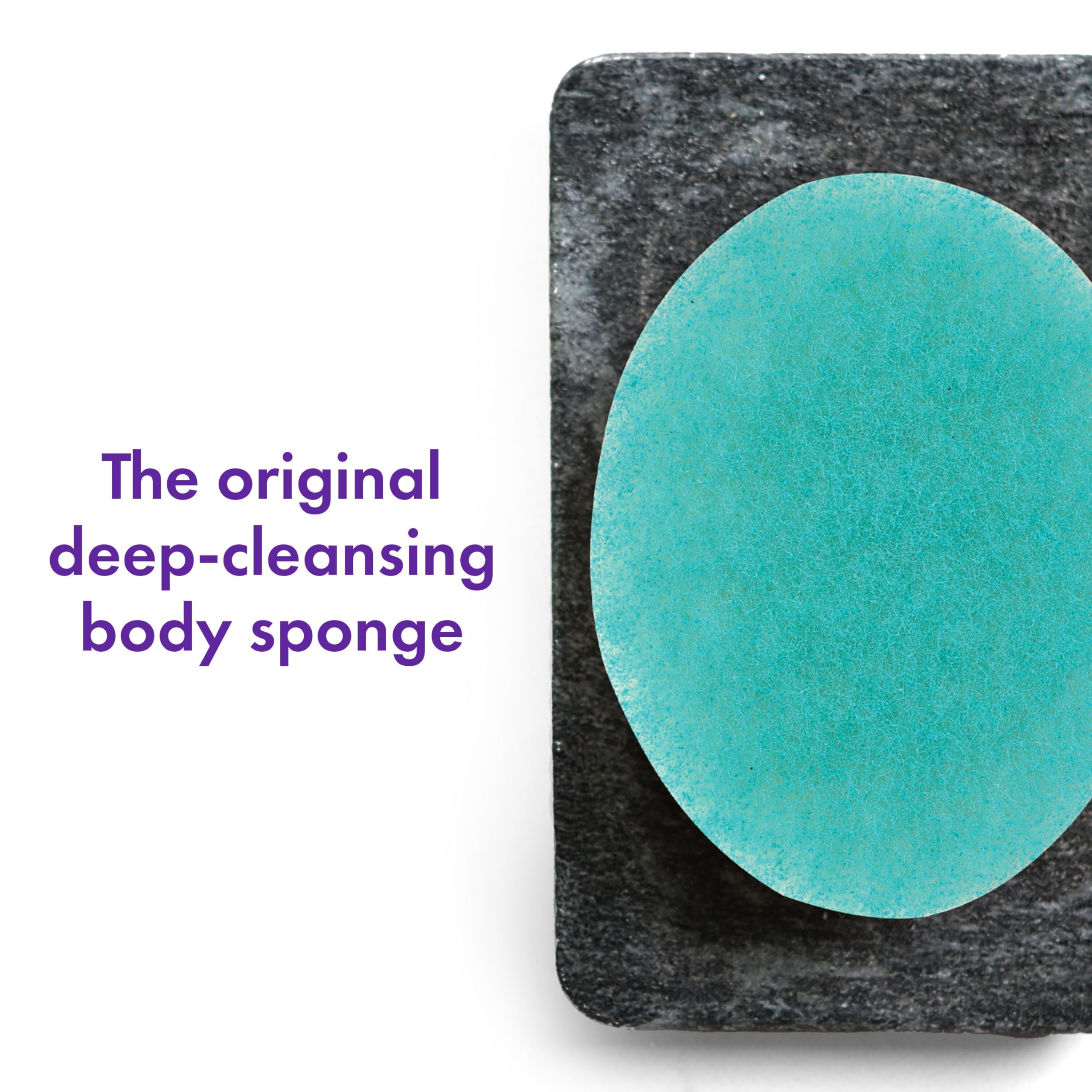 Buf-Puf Body Sponge, Bath Sponge, Dermatologist Developed, Cleanses Skin of Dirt, and Excess Oil, Reusable, Exfoliating, 1 Count - Image 9