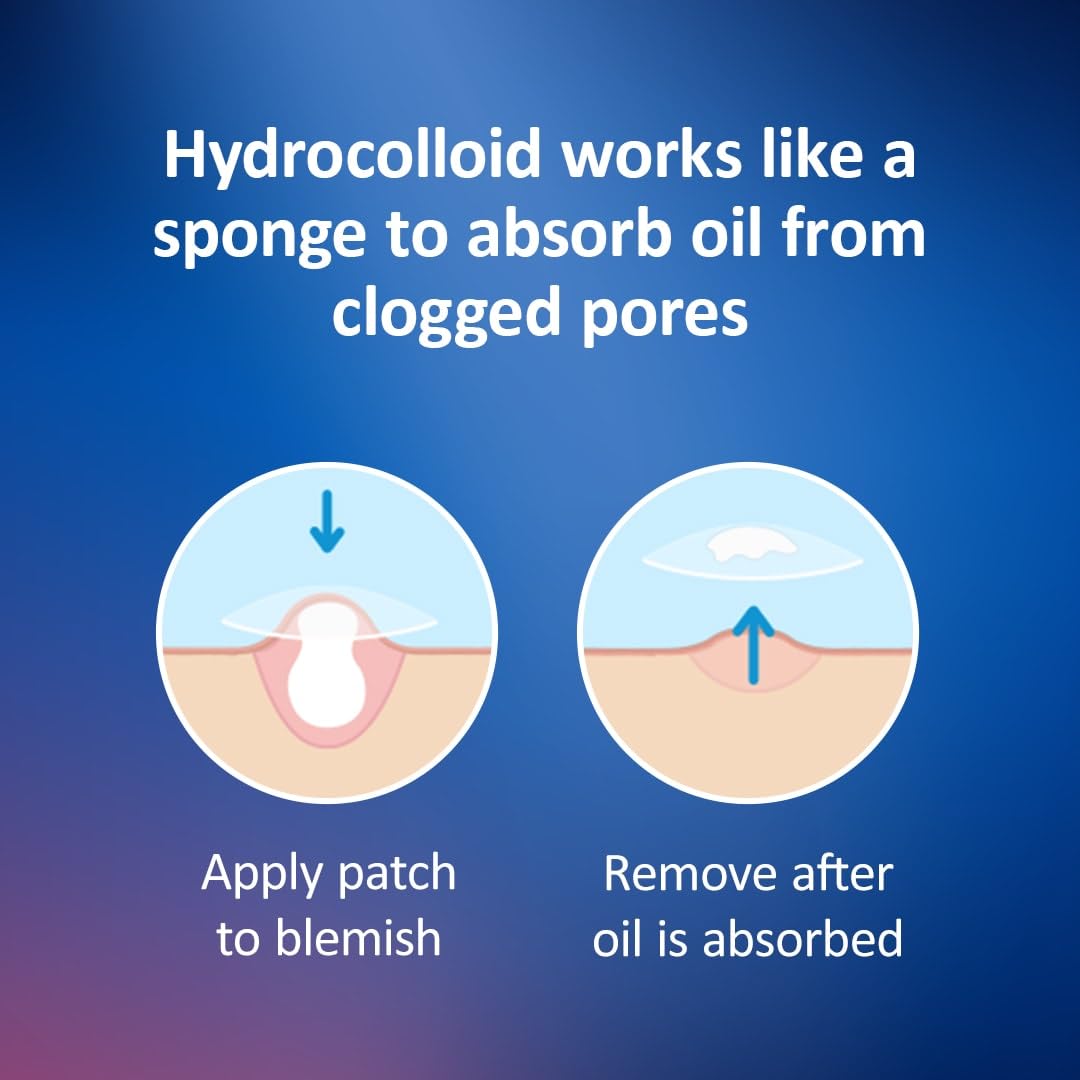 Nexcare Acne Cover, Skin Cover Absorbs Pus and Oil From Clogged Pores, Suitable Skincare for Most Skin Types - 36 Acne Covers - Image 3