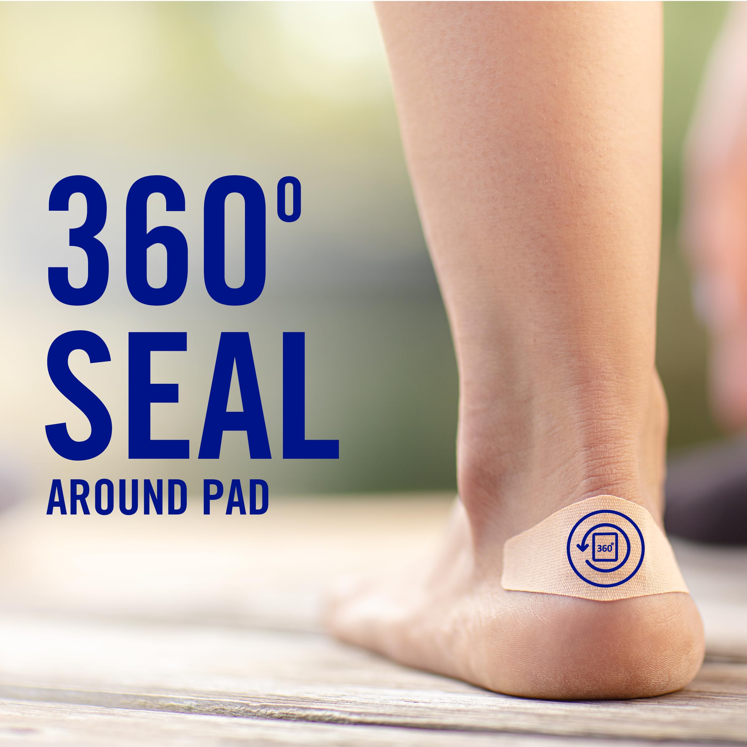 Nexcare Duo Bandages, Painless Removal, Strong Adhesive Bandages Stay on for 24 Hours, Flexible Fabric Construction - 40 Pack Assorted Sizes - Image 6