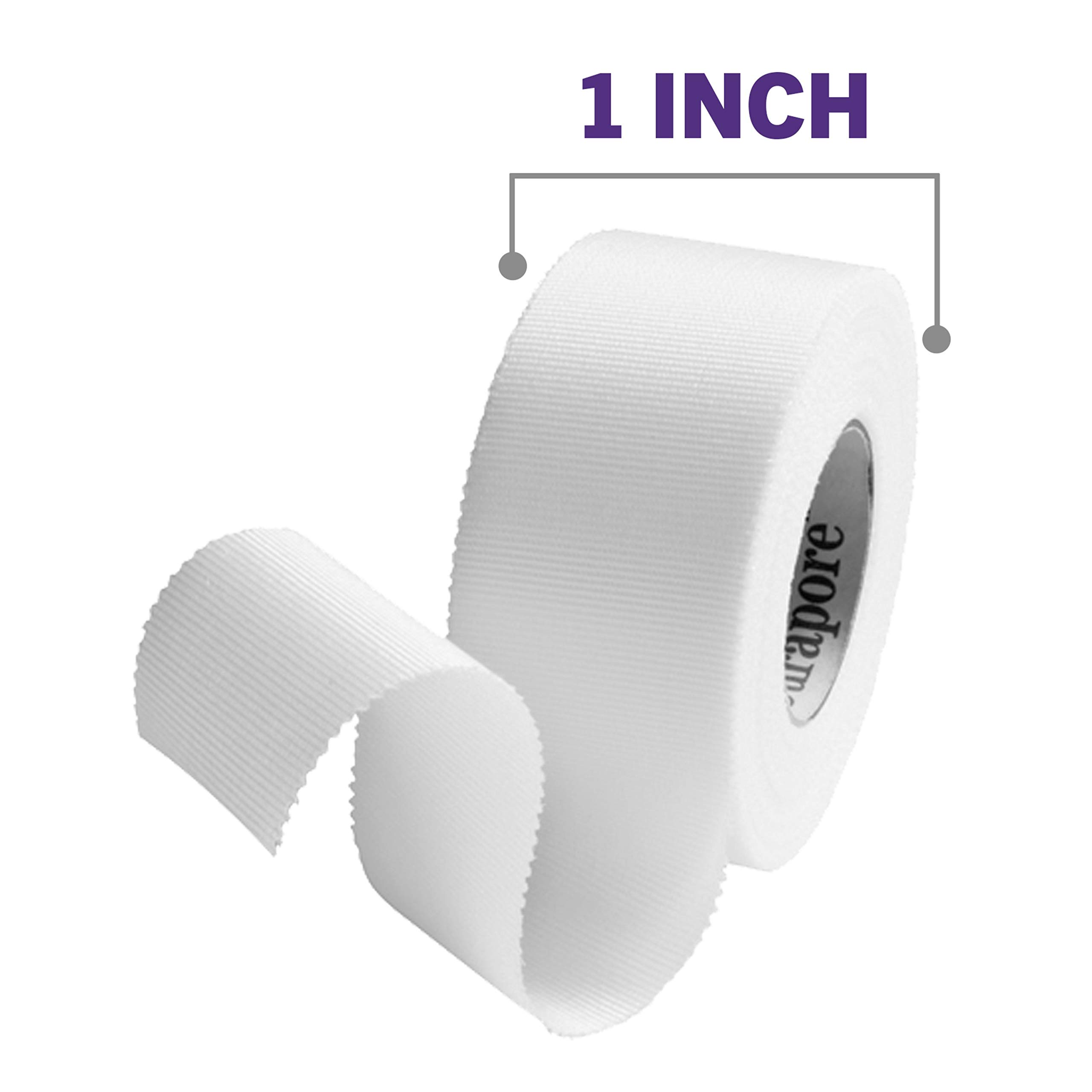 Nexcare Durable Cloth Tape, Woven Tape, Securely Holds Bulky Wound Dressing - 1 In x 10 Yds, 2 Rolls of Tape - Image 10