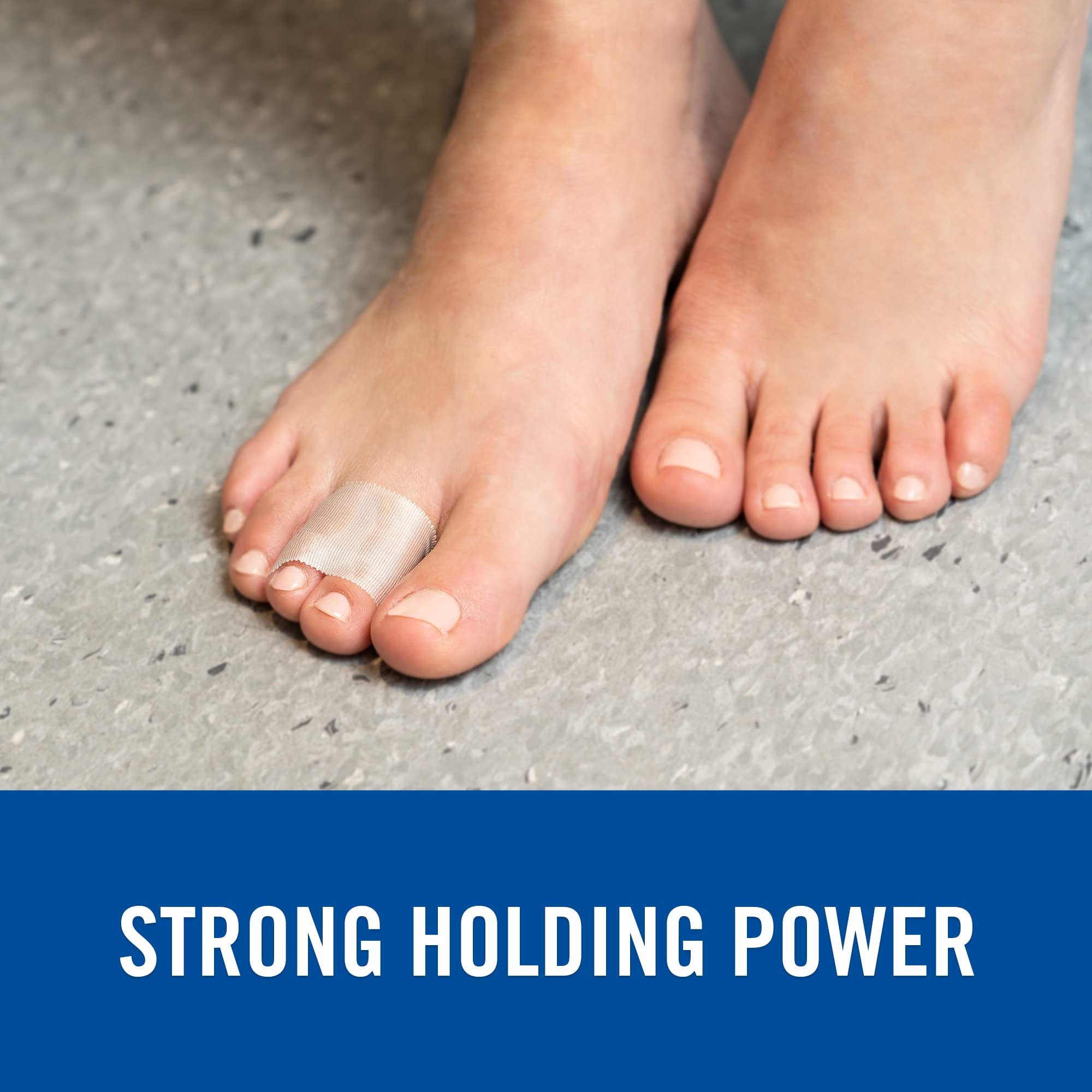 Nexcare Durable Cloth Tape, Woven Tape, Securely Holds Bulky Wound Dressing - 1 In x 10 Yds, 2 Rolls of Tape - Image 6