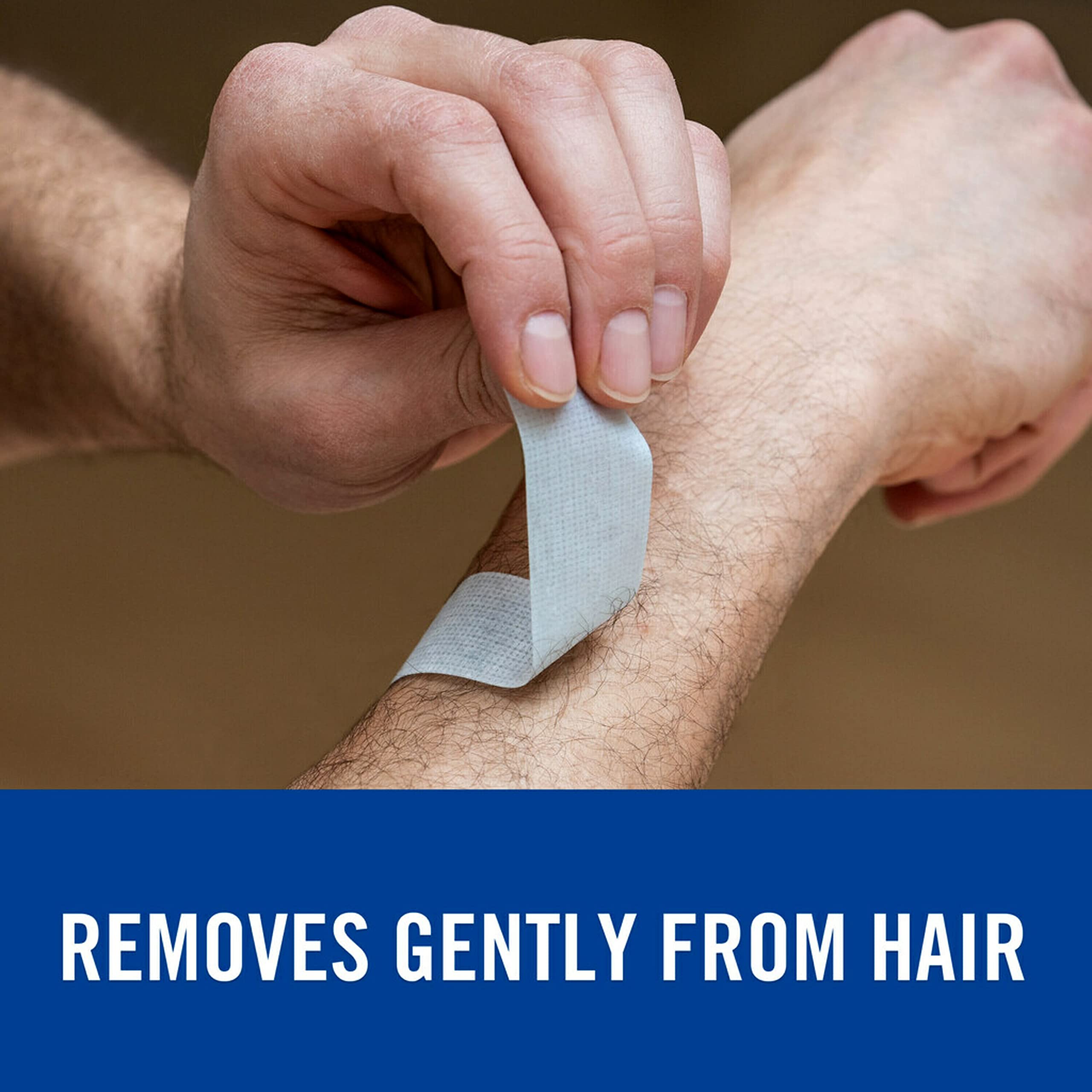 Nexcare Strong Yet Pain Free Tape, Tears Easily, For Sensitive Skin, 1 Roll - Image 4