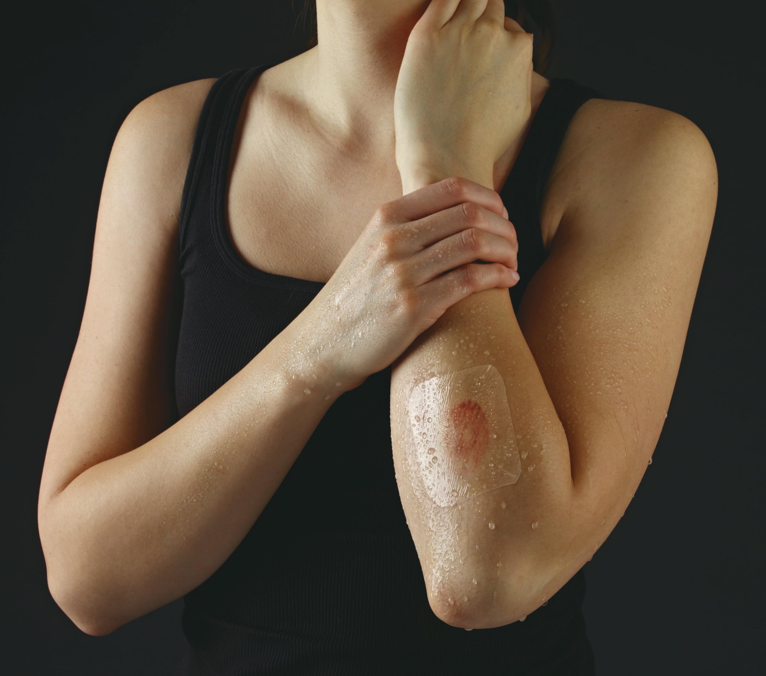 Nexcare Tegaderm Transparent Dressing, Clear Film Lets You See Wounds Heal, Waterproof Dressing Holds Fast for 7 Days - 10 Dressings - Image 8