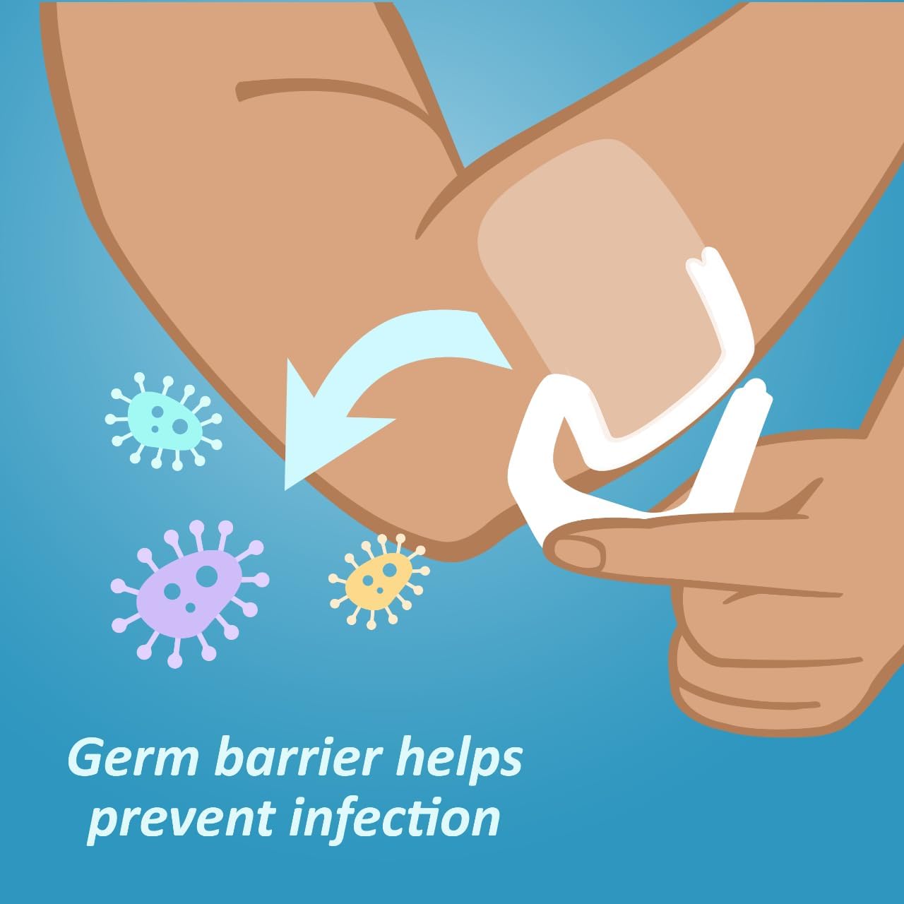 Nexcare Tegaderm Waterproof Transparent Dressing 4″ x 4¾″ – 4 Count Film Bandage for Wound Care, Seals Out Water, Dirt & Germs, Stays on Up to 7 Days - Image 10